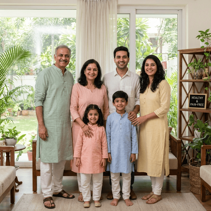 Happy Family Pain Free